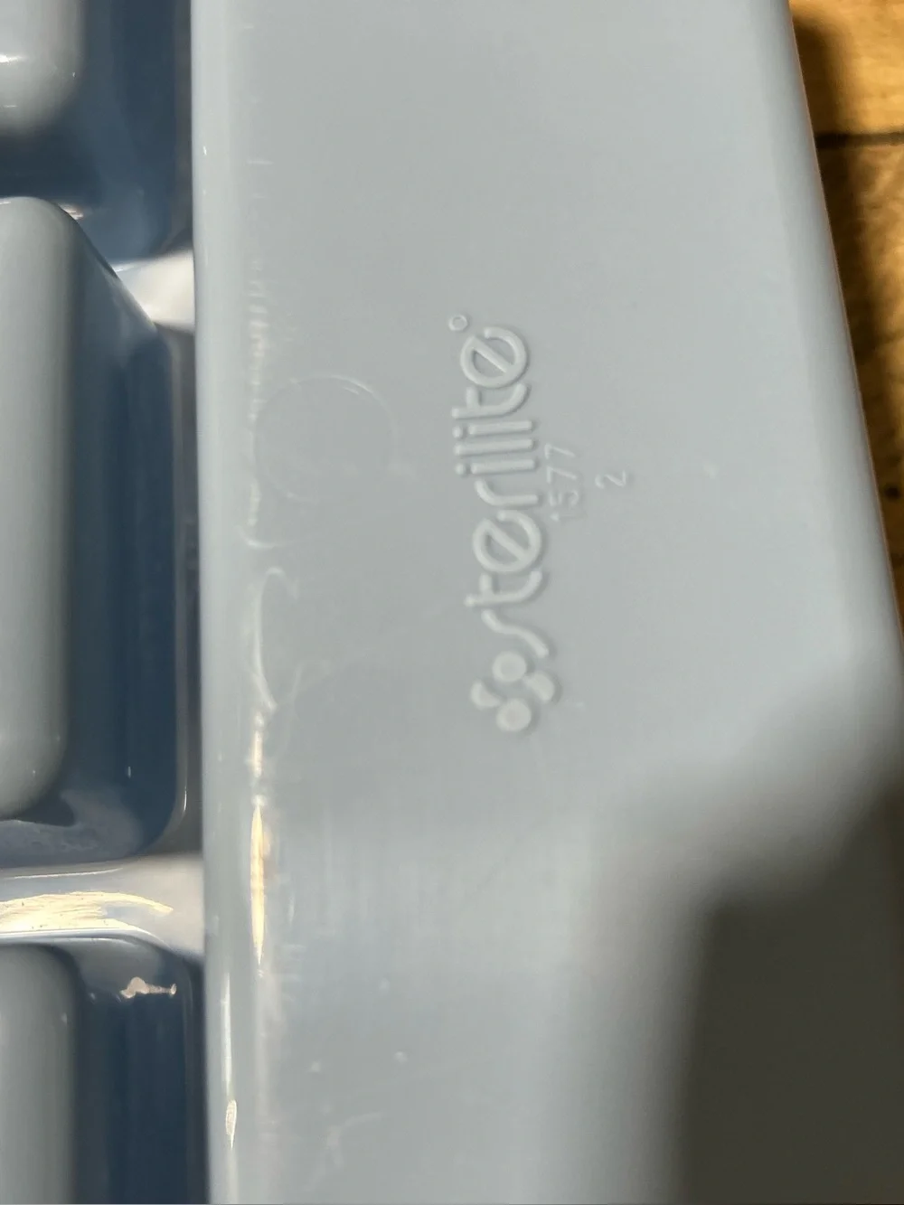 Vintage Country Blue Sterilite Utensil Tray | Cottagecore Kitchen Organizer